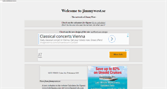 Desktop Screenshot of jimmywest.se